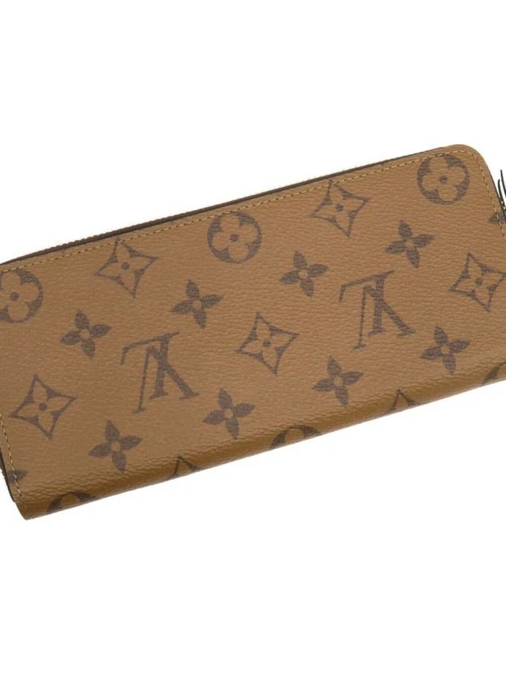 Louis Vuitton Monogram Reverse Canvas Zip Clémence Wallet - Picture 8 of 8